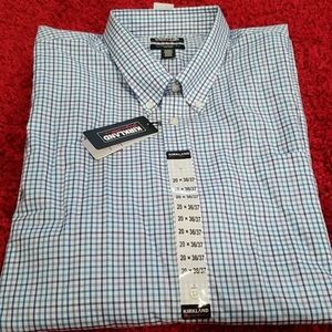 NWT Men's Kirkland Long Sleeve Dress Shirt